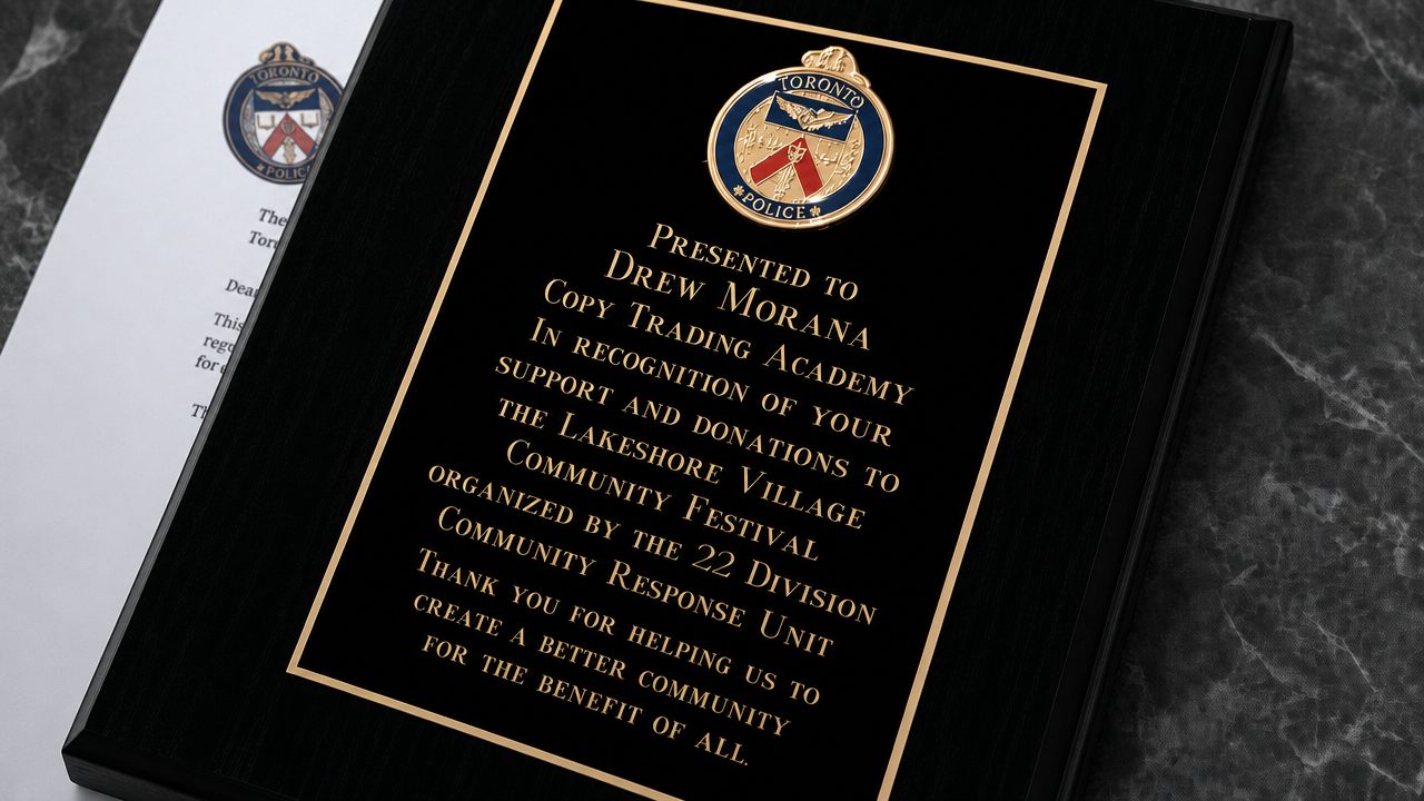 Community Response Unit recognition plaque